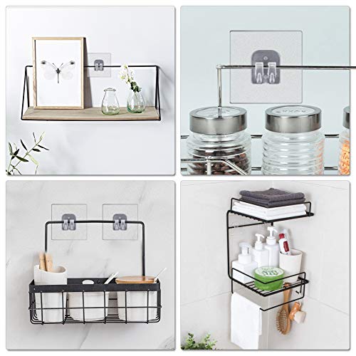 Corner Shower Caddy Adhesive Sticker Hooks for Shower Caddy 4 Pcs - view 6