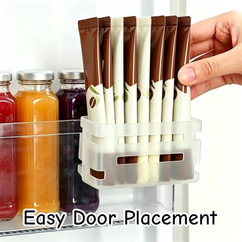Refrigerator Door Organizer Bins, 2 Pack Fridge Storage Bins - view 4
