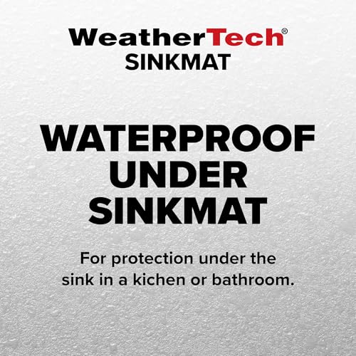 SinkMat – Waterproof Under Sink Liner Mat for Kitchen Bathroom – 34” x 22” Inches - Durable, Flexible Tray – Home undersink Organizer Must Haves, Tan - view 2