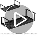 Expandable Spice Rack & Kitchen Cabinet Organizer - Stackable, Adjustable Shelves for Cabinets, Countertops, Cupboards & Pantries(1 Pack/Medium/Black) - view 7
