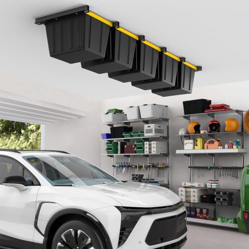 Ceiling Storage Rack, Heavy Duty Overhead Garage Storage Rack - view 6