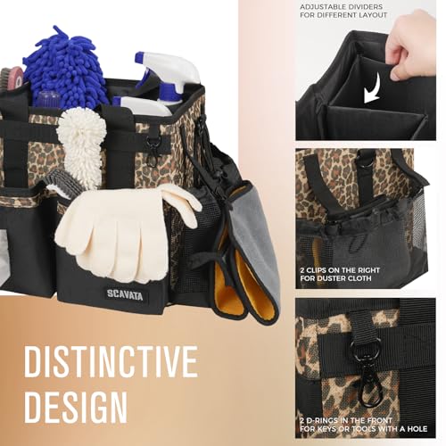 Compact Wearable Cleaning Caddy with Handle & Shoulder Straps - view 3