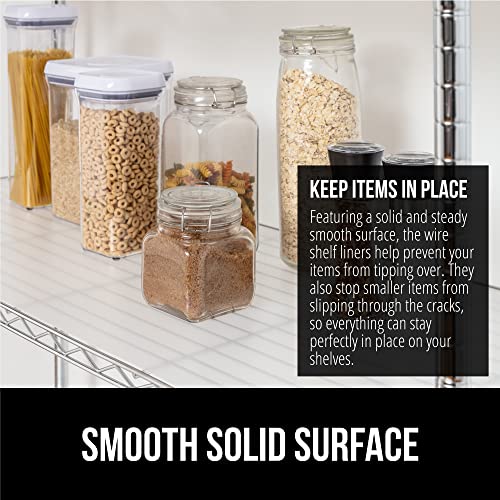 ShelfGuard Wire Shelf Liner, Set of 3, 14x24 Clear - view 3