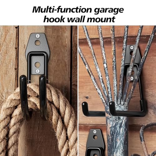 30-Pack Garage Hooks for Storage & Hanging Items, Save Space - view 6