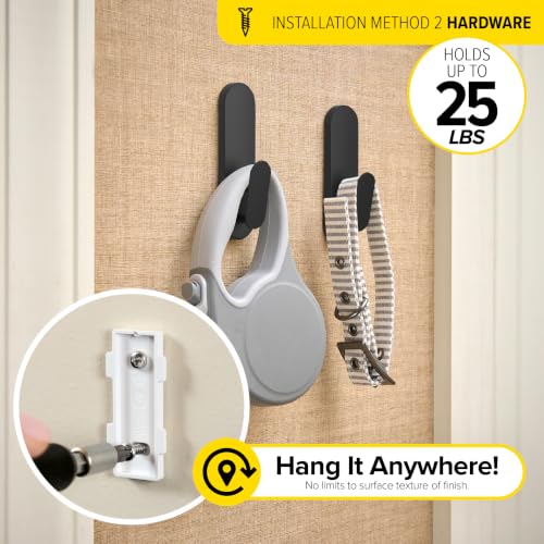 Handy Hooks - The Ian Large 8 Pack (Black) - view 5
