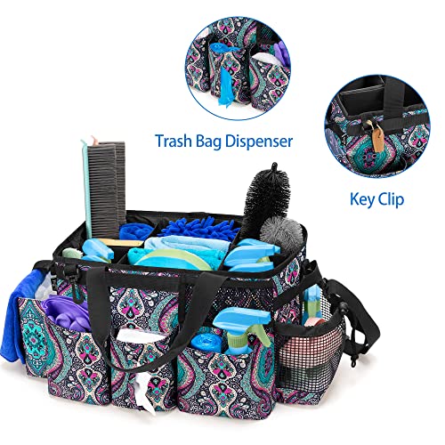 Wearable Cleaning Caddy Bag with 4 Foldable Dividers, Totem - view 4