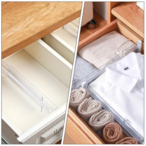 2pcs Telescopic Drawer Dividers Organizer, Partition Boards - view 4