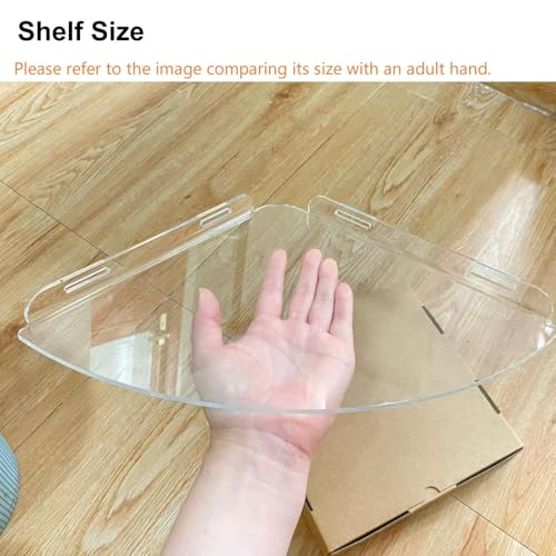 Adhesive Acrylic Corner Shower Caddy 1 Pcs - view 3