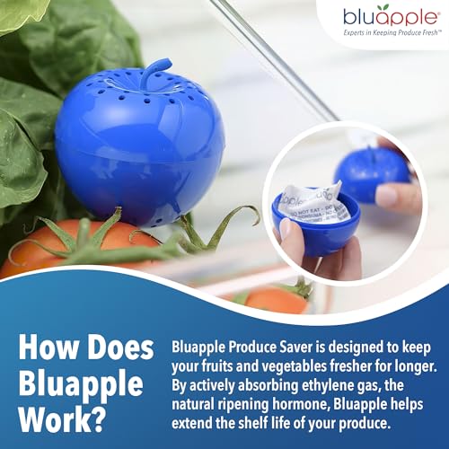 Produce Saver Ethylene Gas Absorber - Fresh Fruit & Vegetable Storage for Refrigerator, Kitchen Must Haves, Produce Keeper, Fruit Saver, Each Packet Lasts 3 Months, BPA Free - 15-Month Bundle - view 3