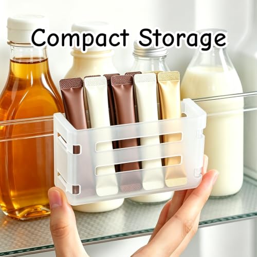 Refrigerator Door Organizer Bins, 2 Pack Fridge Storage Bins - view 6