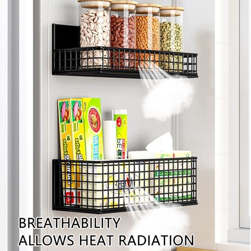 Magnetic Shelf Fridge Basket Bin Washer Dryer Locker Whiteboard Cabinet - view 4