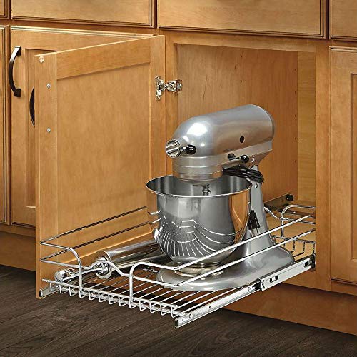 5WB1-1520-CR Base Cabinet Pull Out Chrome Basket - view 2