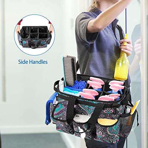 Large Wearable Cleaning Caddy Bag with Detachable Divider, Totem - view 4