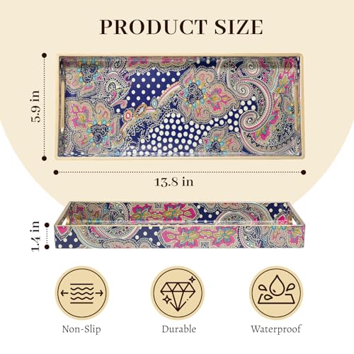 Bathroom Vanity for Countertop, Plastic Decorative Trays - view 2