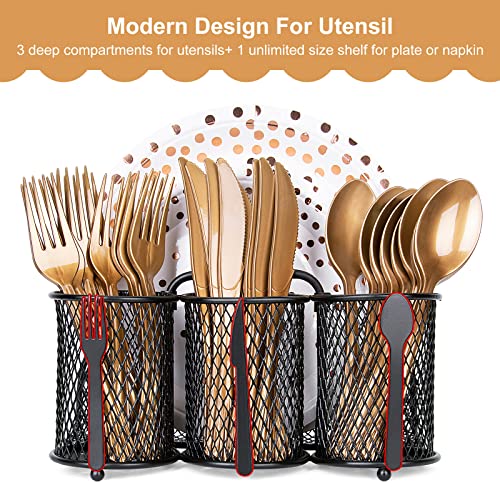 Utensil Organizer Silverware Caddy Utensil Holder for Party - view 5