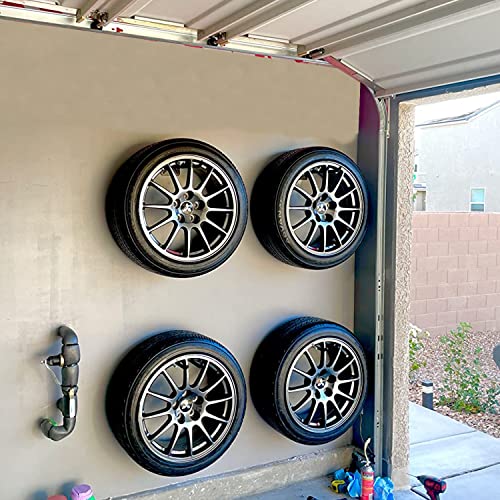 Heavy Duty Garage Tires Hooks Wall Mounted Tool Hanger Organizer - view 6