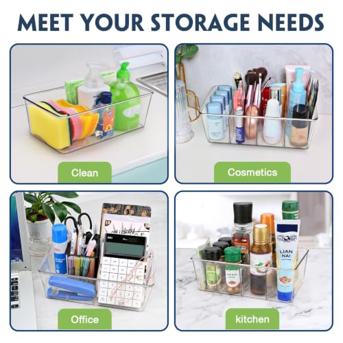 Pantry Organization and Storage Bins with Dividers Kitchen Organizer 2 Pack - view 6