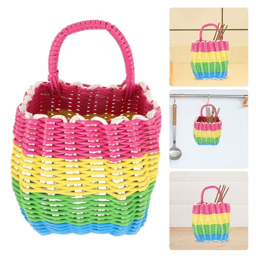 15x13x9cm Plastic Hanging Storage Basket with Drainage Holes - view 7