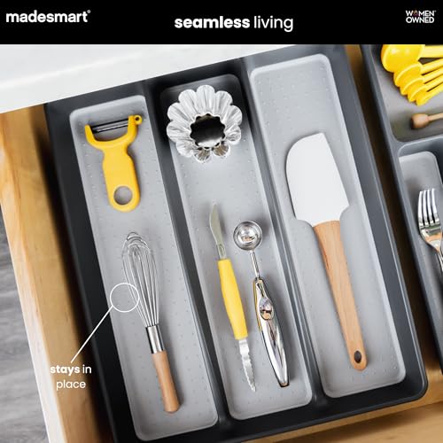 Classic 3 Compartment Utensil Tray, Granite - view 2