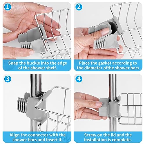 Clawfoot Tub Shower Caddy,Clawfoot Tub Accessories - view 6
