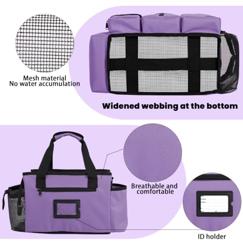 Cleaning Caddy Bag Built-in hard plastic sheet Adjustable Shoulder Strap - view 6