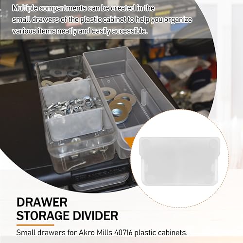 40716 Plastic Width Dividers for Small Drawers in Plastic Cabinets - view 3