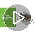 Small Plastic Kitchen Storage Container Bin with Handles - Organization in Pantry, Refrigerator or Freezer - Food Organizer for Fruit, Yogurt, Squeeze Pouches, Ligne Collection, 8 Pack, Clear - view 6
