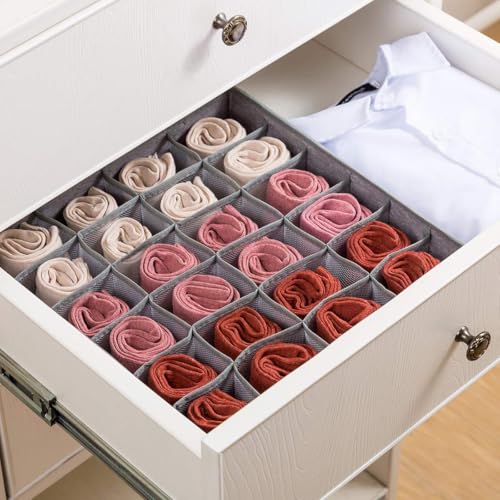 2 Pack Socks Underwear Drawer Organizer Divider - view 5