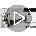 38'' Pot Rack Wall Mounted, Iron Pipe Hanging Pot Rack, 14 S Hooks - view 7