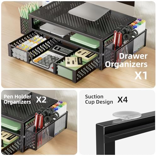 Monitor Stand with Storage, Desk Organizers and Accessories - view 4