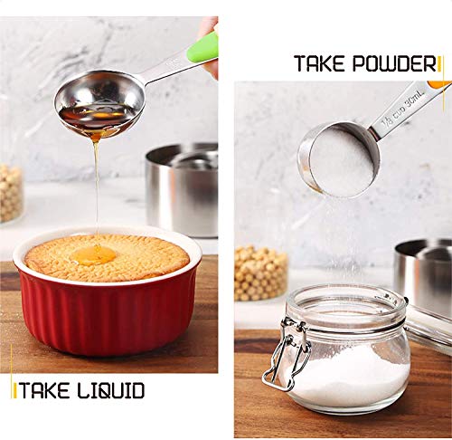 Under Sink Organizer 2 Pack, Adjustable High Load-bearing Reinforced Carbon Steel Smooth Pull-out Kitchen Bathroom Storage Organizer, Yellow Measuring Cups Stainless Steel - view 2