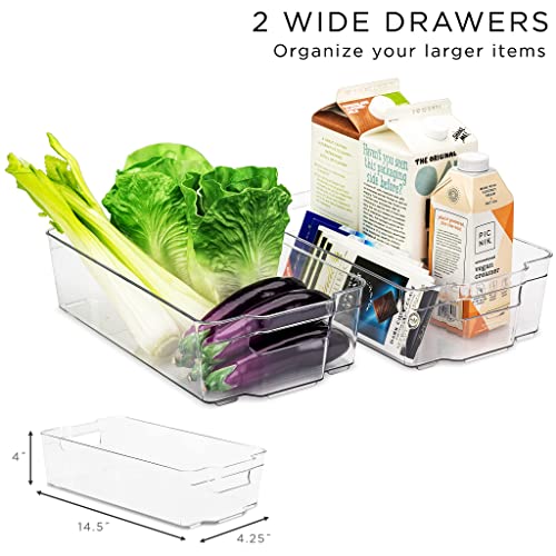 Fridge Organizers and Storage Bins for Pantry & Fridge (6 Piece Set) - view 5