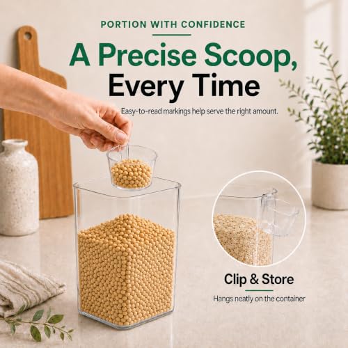 3-Piece Airtight Food Storage Containers, 4.2 & 2.8 Qt Set - view 3