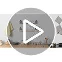 2 Pack Spice Rack Wall Mount Rustic Style Hanging Spice Organizer for Wall, Kitchen Spice Storage,Black - view 7