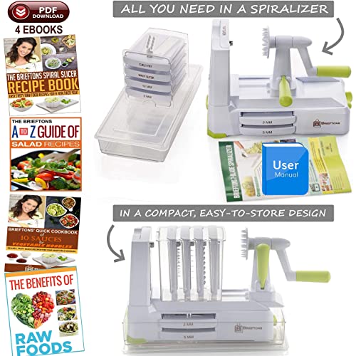 7-Blade Spiralizer & QuickPush Food Chopper - view 4
