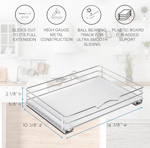 Pull-Out Cabinet Spice Rack Organizer - view 2