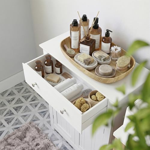 Bathroom Storage Cabinet, Free Standing, Drawer, Adjustable Shelf - view 4
