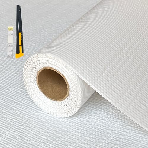 Shelf & Cabinet Liner for Kitchen Cabinets Non-Adhesive White 12in x 10FT