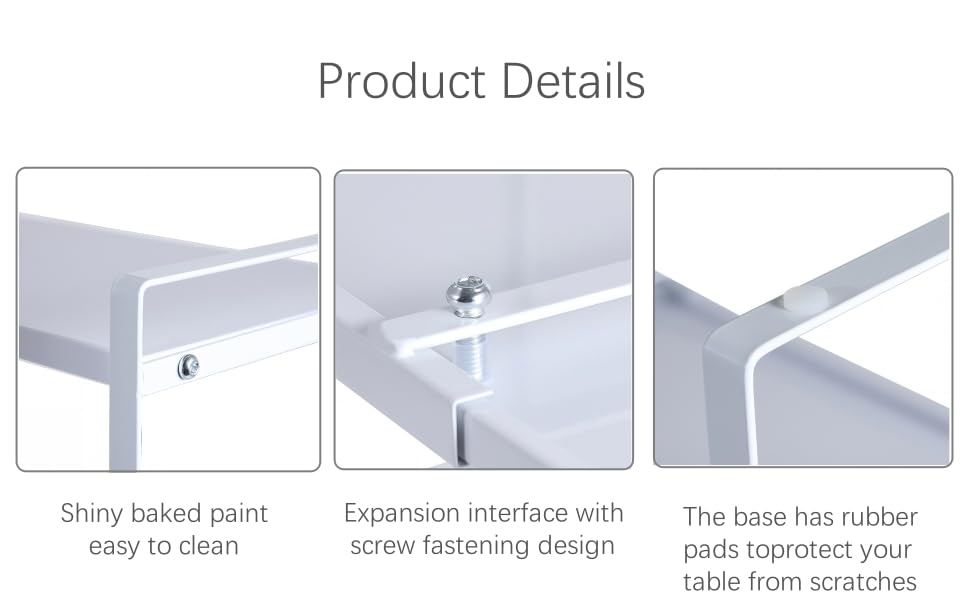 Expandable Cabinet Shelf Organizer Riser for Kitchen Cupboard Under Sink - view 5