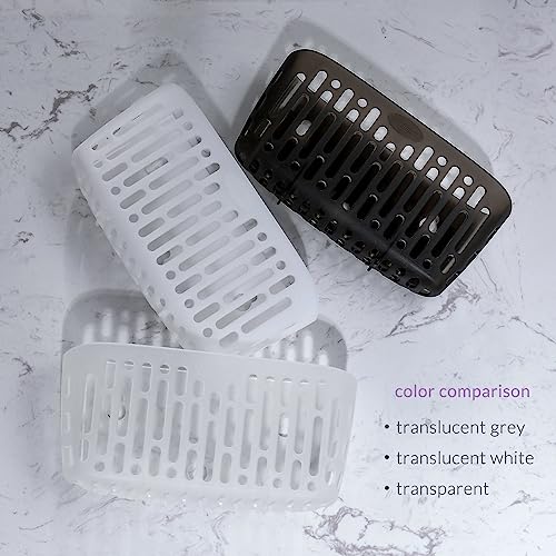 In Sink Caddy for Drying Kitchen Sponge Gadgets Organizer (Transparent) - view 5
