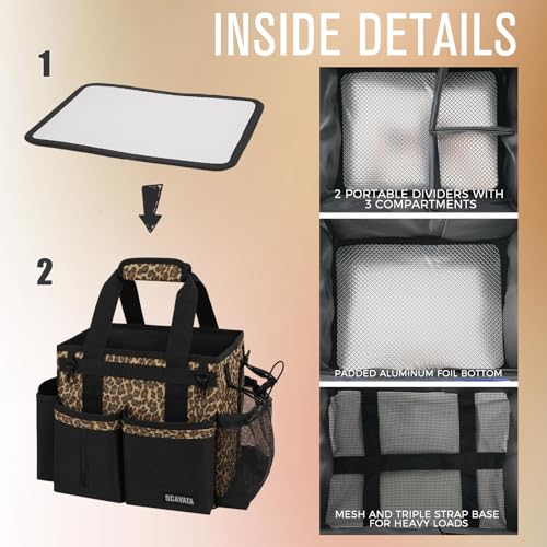 Compact Wearable Cleaning Caddy with Handle & Shoulder Straps - view 4