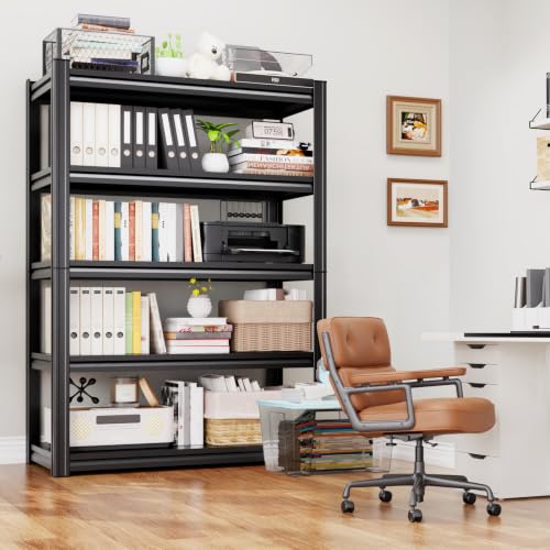 4 Pack 35"Wx16"D Metal Storage Shelves, 5-Tier 71"H Garage Organizer Shelf - view 6