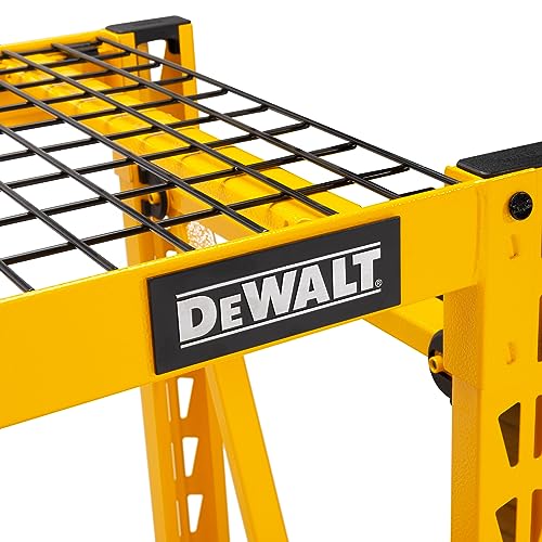 4-FOOT TALL, 3 SHELF STEEL WIRE DECK INDUSTRIAL STORAGE RACK - view 5