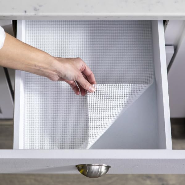 1344559 Select Grip Easy Non-Adhesive Shelf Liner 12-Inch x 20-Foot, White, 2 Rolls - view 6