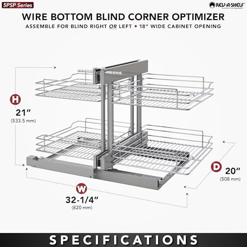 Dual Pullout Organizer for Cabinets, Min Opening Width of 18" - view 3