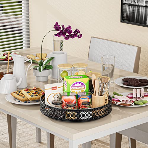 13 inch Lazy Susan Turntable - Metal Spice Organizer for Cabinet Table Top - view 5