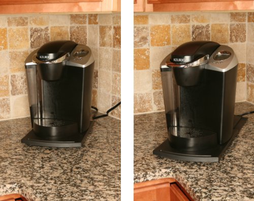 Countertop Easy Slider Pull-Out Tray Kitchen Under-Cabinet Sliding Shelf, 4 Pack, Black, 4 Count,SLDS-002-01-4P - view 4