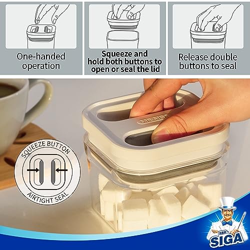 4 Pack Airtight Food Storage Container Set - view 3