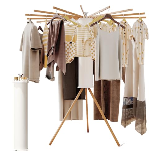 Tripod Clothes Drying Rack,Drying Rack Clothing Foldable for Laundry