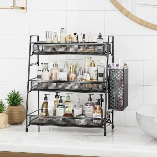 Bathroom Countertop Organizer Shelf - 3 Tier Counter Spice Rack - view 2